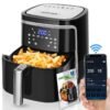 Freidora de Aire sin Aceite XXL 7L,1900W, Inteligente. Conexión Wifi.Pantalla LED táctil, 7 funciones preestablecidas Libre de BPA  REGALO: 1,7L Hervidor Eléctrico